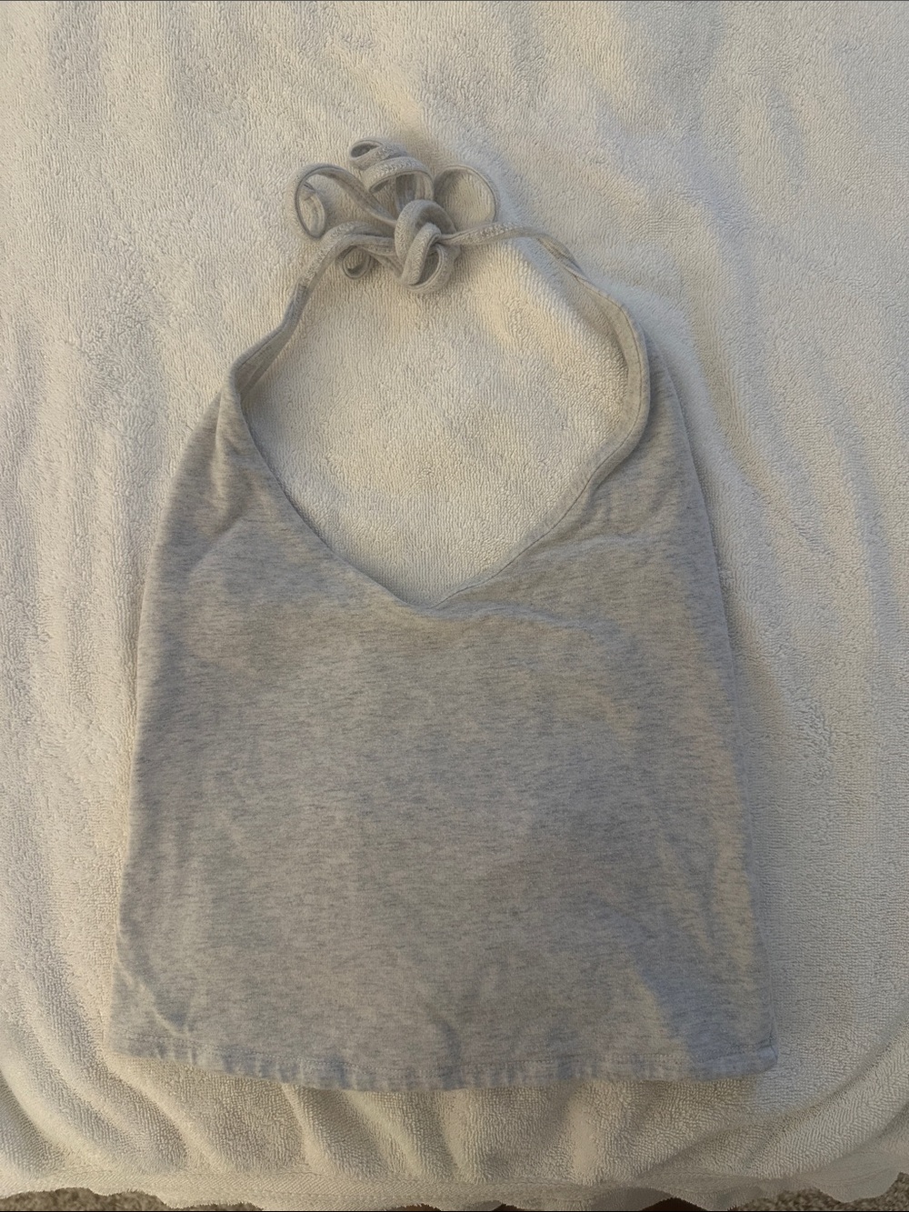 GARAGE clothing Light Gray Halter Tank Top - Women's Casual Summer Top
